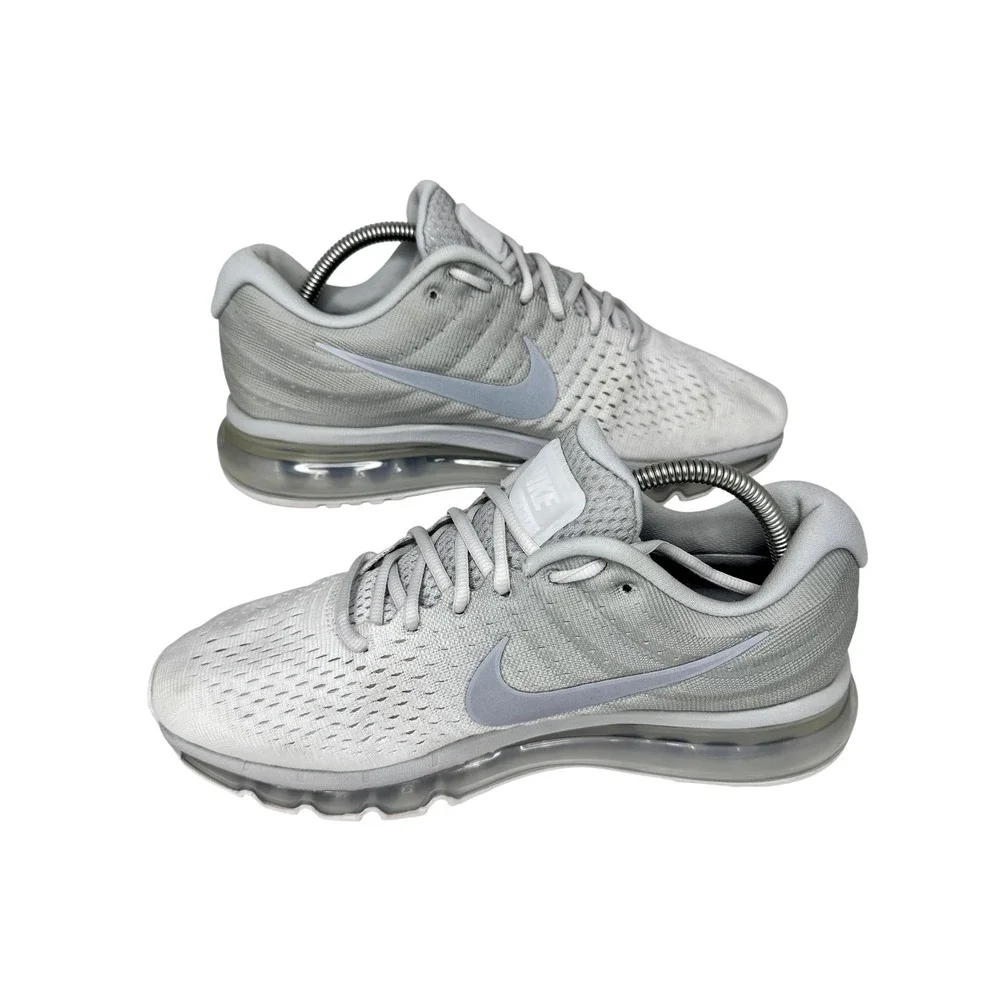 Nike Air Max 2017 Running Shoes Mens 9 Grey 849559-009 Low Top